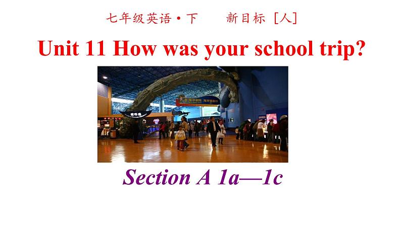 人教英语七年级下册 Unit 11第一课时Section A 1a-1c 课件02