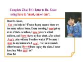 人教英语七年级下册Unit 4 第四课时Section B 3a—Self Check 课件