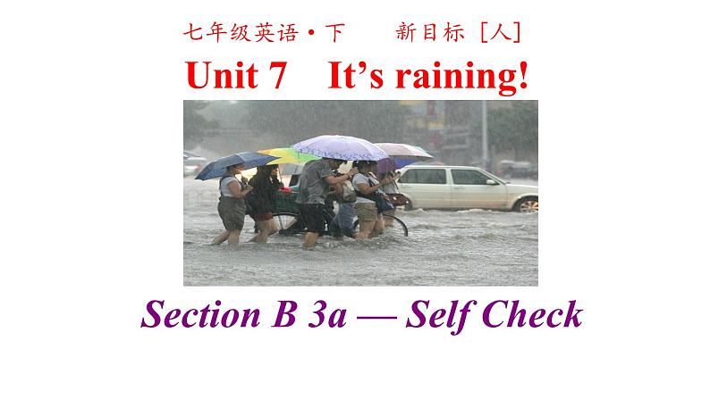 人教英语七年级下册 Unit 7 第四课时Section B 3a-selfcheck 课件02