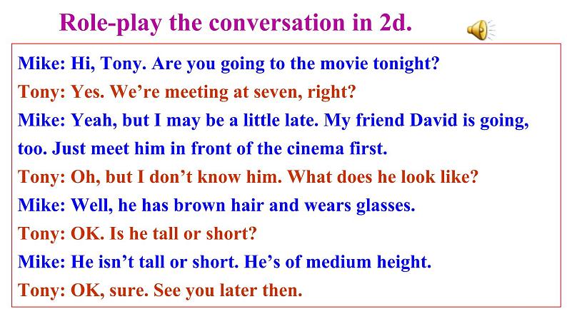 人教英语七年级下册Unit 9 第二课时Section A 2a-3c 课件08