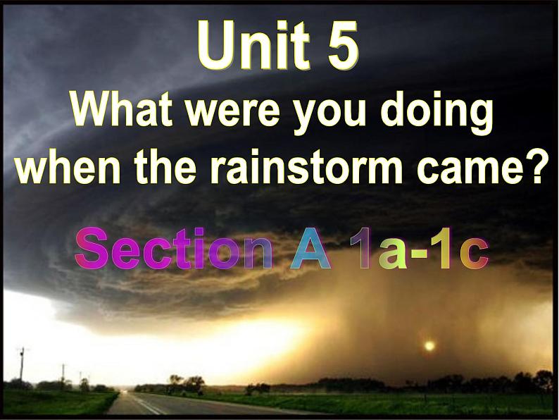 人教英语八年级下册Unit5Section A(1a-1c)(共27张PPT)01