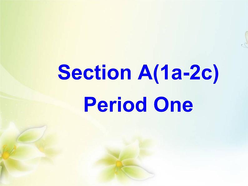 人教英语八年级下册Unit5Section A Period One(共30张PPT)02