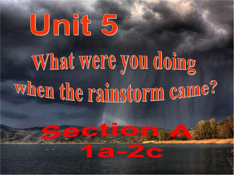 人教英语八年级下册Unit5Section A(1a-2c)(共26张PPT)01