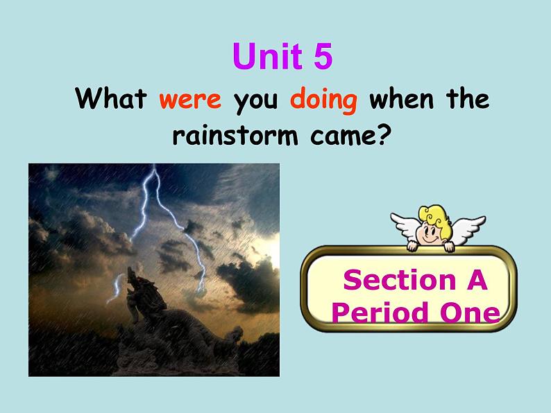 人教英语八年级下册Unit5 Section A Period One(共38张PPT)01