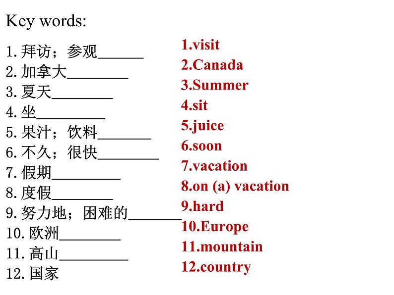 人教新目标版七年级下册英语课件：Unit 7 It 's raining！section B（2a-2c） (共24张PPT)第4页