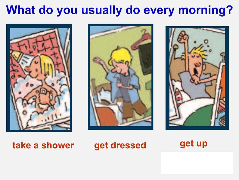 人教新目标英语七年级下册 Unit 2 SectionA（1a-2c ） 课件+音频 (共16张ppt)08