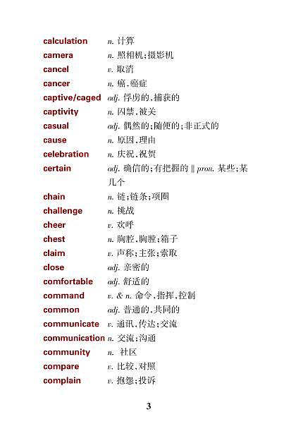 初中英语完型阅读常考高频词汇.pdf 教案03