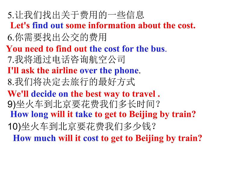 仁爱科普版八年级下册 U6 T1周清 复习课件第4页