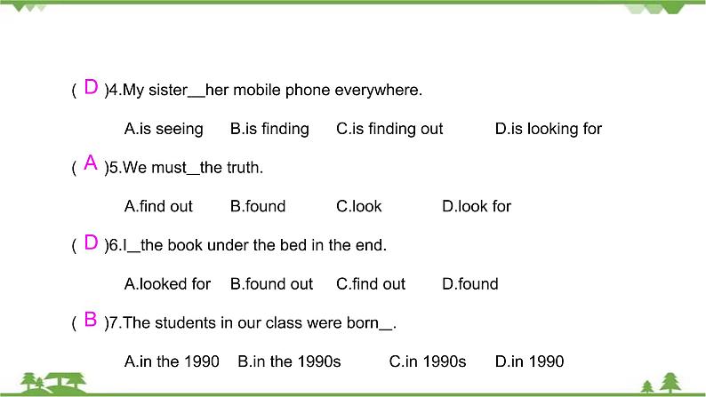 2021学年外研版七下英语 Module 9  Unit 1 He leFt school and began work at the age of twelve. 同步教学课件08