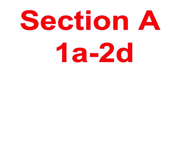 人教版英语七年级下册Unit 5 Section A（1a-2d） 课件02