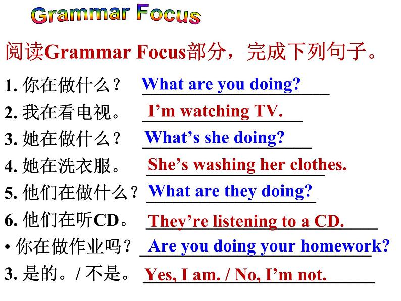 人教版英语七年级下册 Unit 6 Section A（Grammar Focus-3c） 课件03