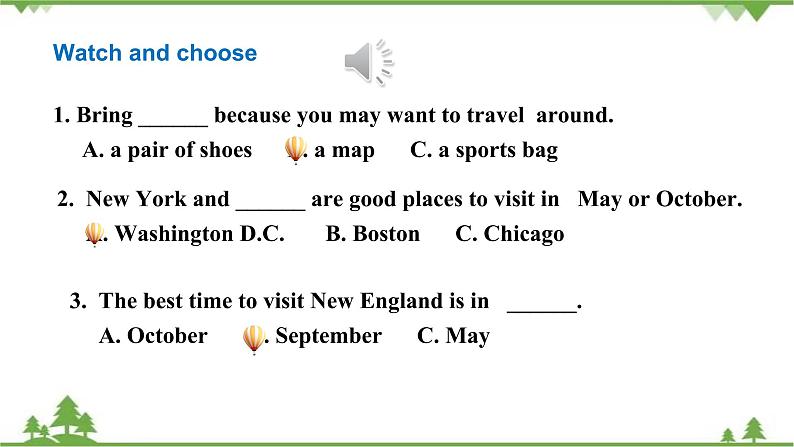 （外研版）2021学年八年级英语上册Module 10 Unit 2  同步课件第6页