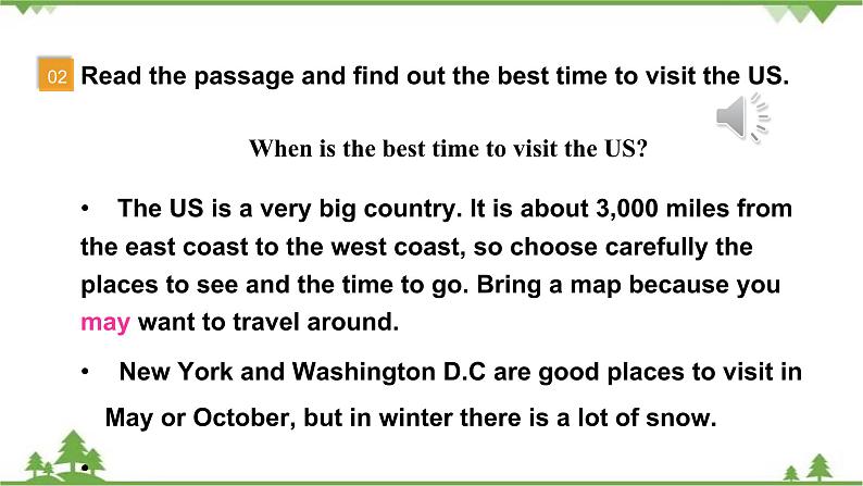 （外研版）2021学年八年级英语上册Module 10 Unit 2  同步课件第8页