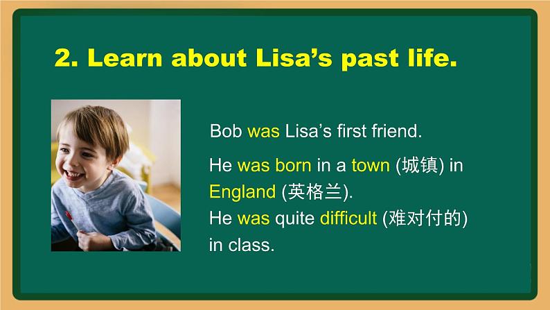 外研版七年级英语下册 Module7 Unit 1 I was born in a small village(PPT课件）07