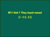 外研版七年级英语下册 Module11 Unit 1 They touch noses!(PPT课件）
