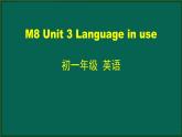 外研版七年级英语下册 Module8 Unit 3 Language in use(PPT课件）