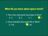 外研版八年级英语下册 Module3 Unit2 We have not found life on any other planets yet（PPT课件）