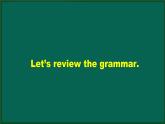 外研版八年级英语下册 Revision ModuleB Grammar and speaking（PPT课件）