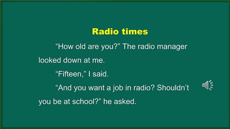 外研版八年级英语下册 Module10 Unit2 It seemed that they were speaking to me in person（PPT课件）07