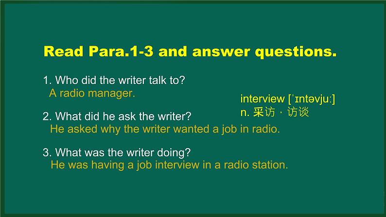 外研版八年级英语下册 Module10 Unit2 It seemed that they were speaking to me in person（PPT课件）08