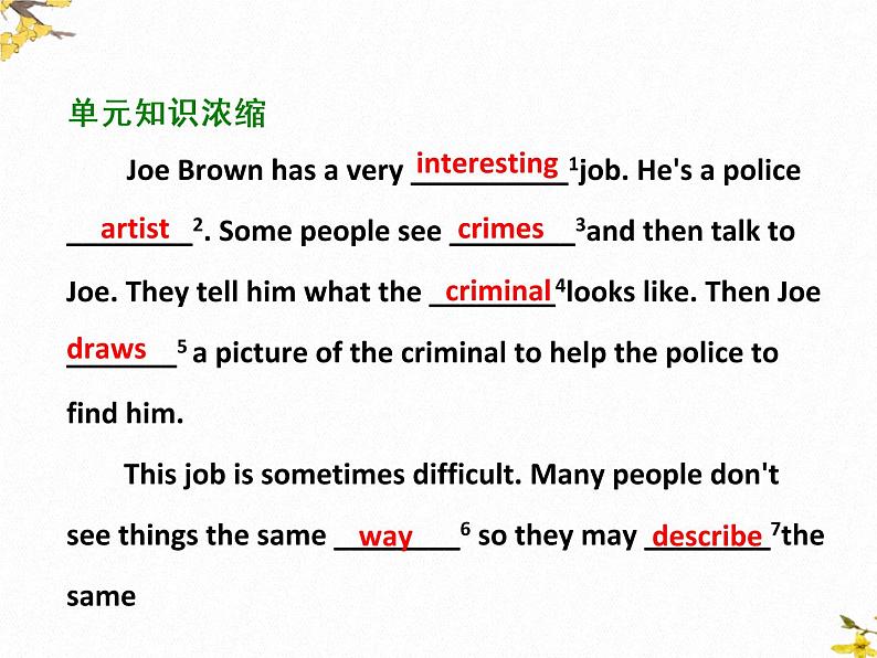 人教新目标版英语七年级下册Unit 9 Section B Writing 课件02