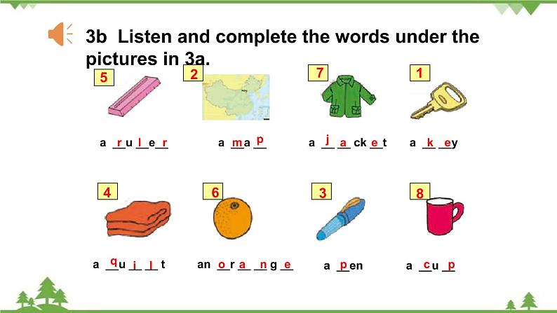 Starter Unit 2 Section B-2020-2021学年七年级第7页