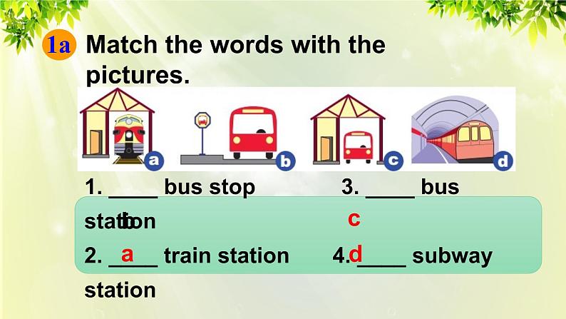 人教版七年级英语下册 unit3 section B 1a-1e 课件07