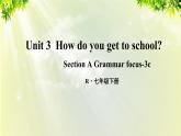 人教版七年级英语下册 unit3 section A Grammar focus-3c 课件