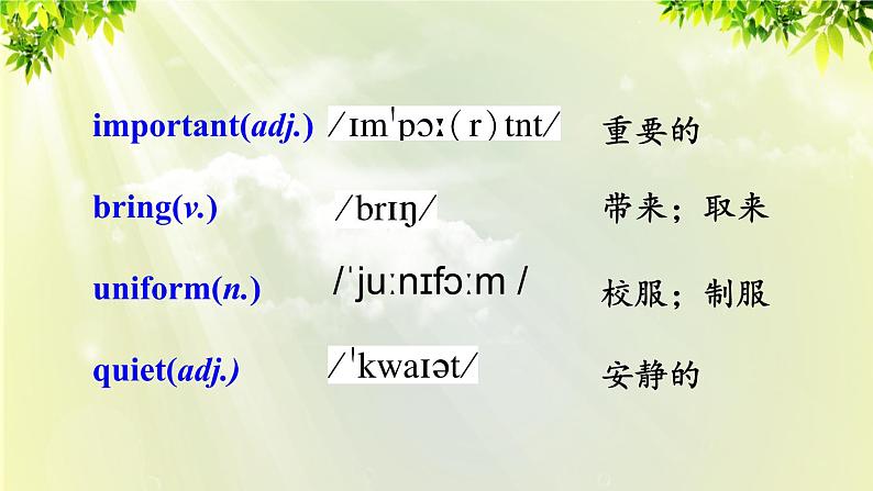 1人教版七年级英语下册 unit4 section A 1a-2d第4页