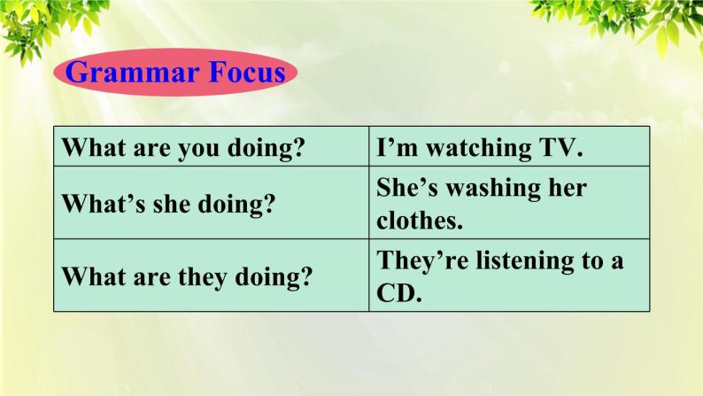 人教版七年级英语下册 unit6 section A Grammar Focus-3c 课件06