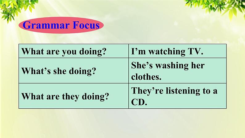 人教版七年级英语下册 unit6 section A Grammar Focus-3c 课件06