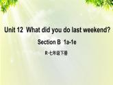 人教版七年级英语下册 unit12 section B 1a-1e 课件