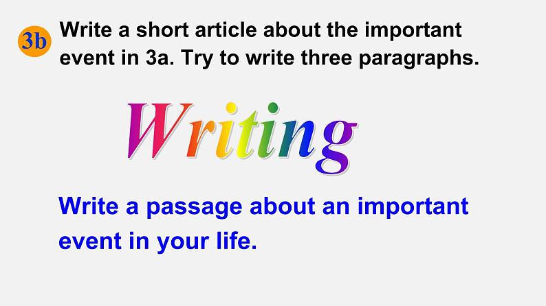 人教新目标版八年级下册 Unit 5 SectionB (3a-selfcheck)writing教学课件08