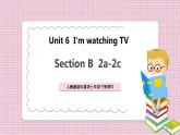 人教七下英语：Unit 6  I'm watching TV SectionB 2a-2c PPT