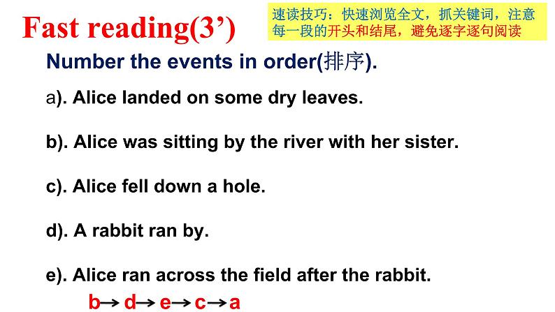 外研版八年级上册英语Module 7 Unit 2 She was thinking about her cat.PPT06