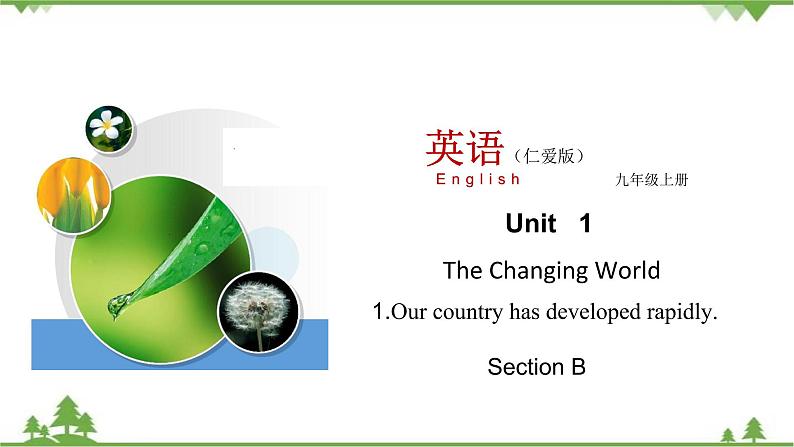 1.2 Unit 1 Topic 1 Section B  九年级英语上学期 同步教学课件（仁爱版）01