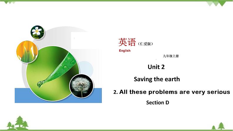 5.4 Unit 2 Topic 2 Section D   九年级英语上学期 同步教学课件（仁爱版）01