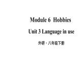 Module 6 Unit 3 Language in use 优质教学课件PPT
