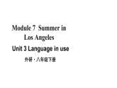 Module 7 Unit 3 Language in use 优质教学课件PPT