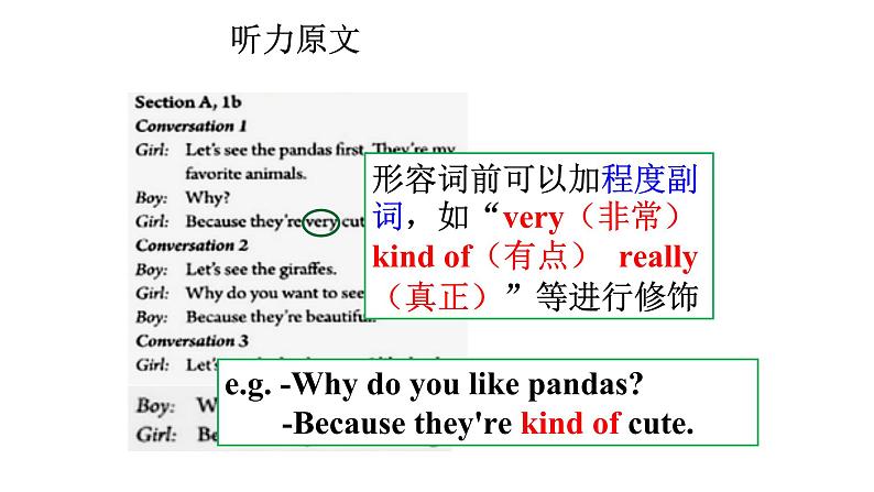 Why do you like pandas_ Section A 1a-2d课件（PPT33张含音频）06