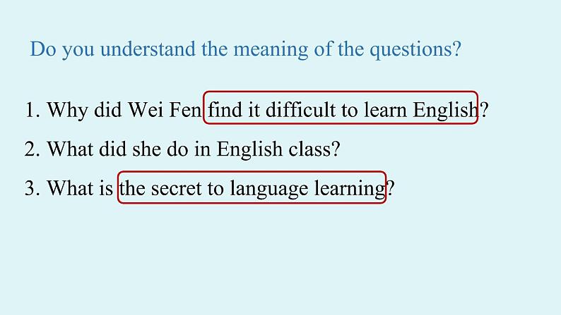 人教新目标（Go For It)九年级上册  Unit1 How can we become good learners SectionA 3a-3b（PPT课件）06