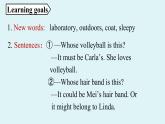 人教新目标（Go For It)九年级上册 Unit8 It must belong to Carla. Section A Grammar Focus-4c（PPT课件）