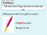 人教新目标（Go For It)九年级上册 Unit8 It must belong to Carla. Section A Grammar Focus-4c（PPT课件）