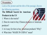 人教新目标（Go For It)九年级上册 Unit5 What are the shirts made of Section A 3a-3c（PPT课件）