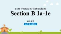 人教新目标 (Go for it) 版九年级全册Section B示范课课件ppt