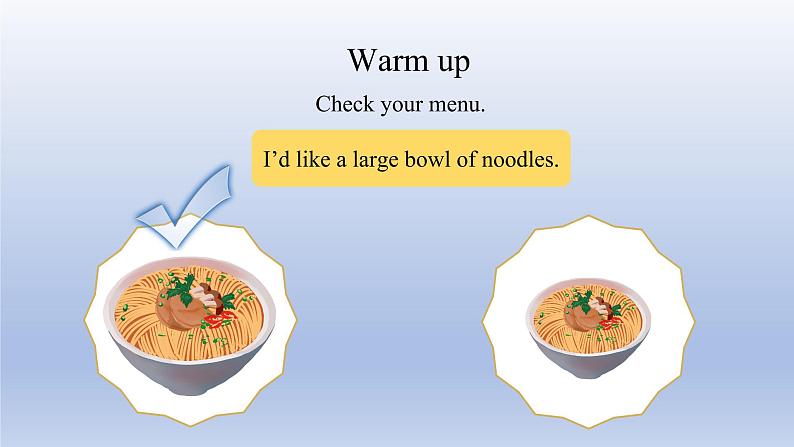 2020-2021学年人教版英语七年级下册Unit 10 I 'd like some noodles.-Section A(Grammar Focus-3c)课件第4页