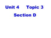 仁爱科普版初中英语九年级上册 U Unit 4 Topic 3 Section D 课件 (共22张PPT)