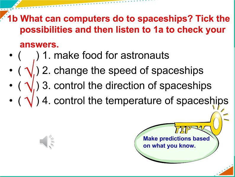 仁爱科普版初中英语九年级上册 Unit 4 Topic 3 Section B 课件05