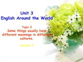 仁愛(ài)科普版初中英語(yǔ)九年級(jí)上冊(cè) Unit3 Topic 2 Section A 課件