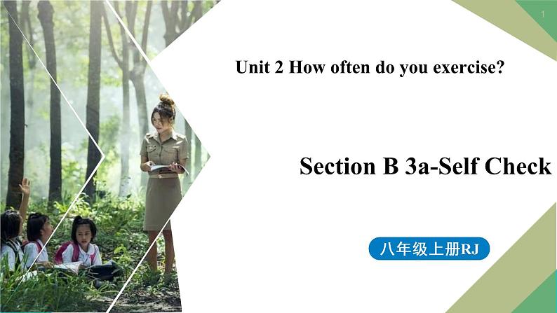 人教新目标八年级上册 Unit2第五课时（SectionB3a-Self Check） 课件01